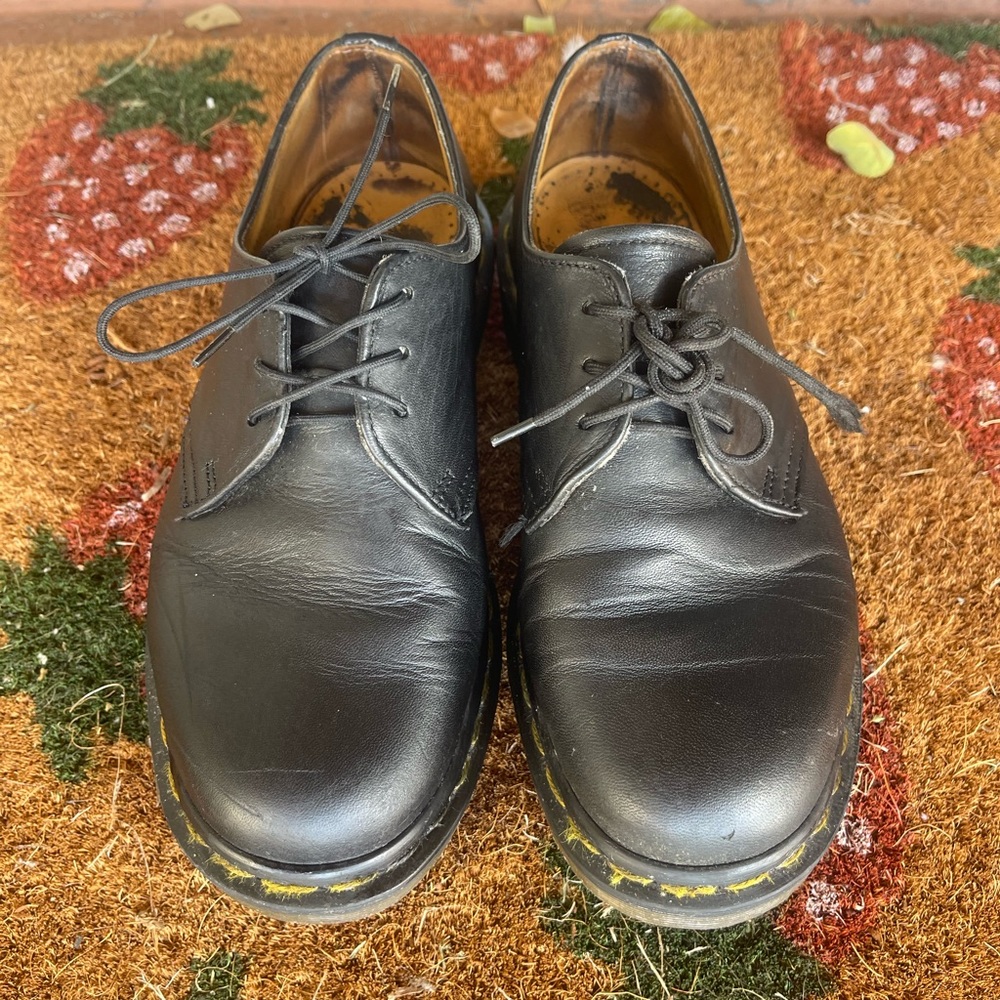 Dr. Martens, 1461 MADE IN ENGLAND Black oxford shoes